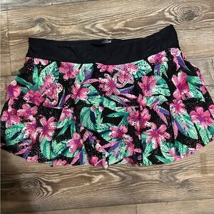 Zara Multicolor Sequin Skirt